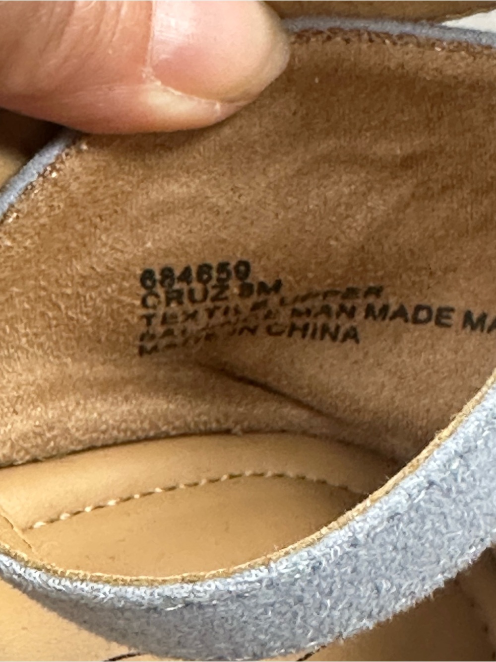 Joie Powder Blue Suede Ankle-Strap Espadrilles - Picture 7 of 8